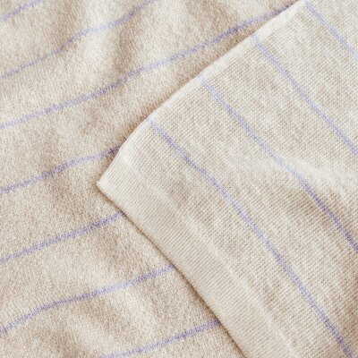 Deken Harry Cream/lilac