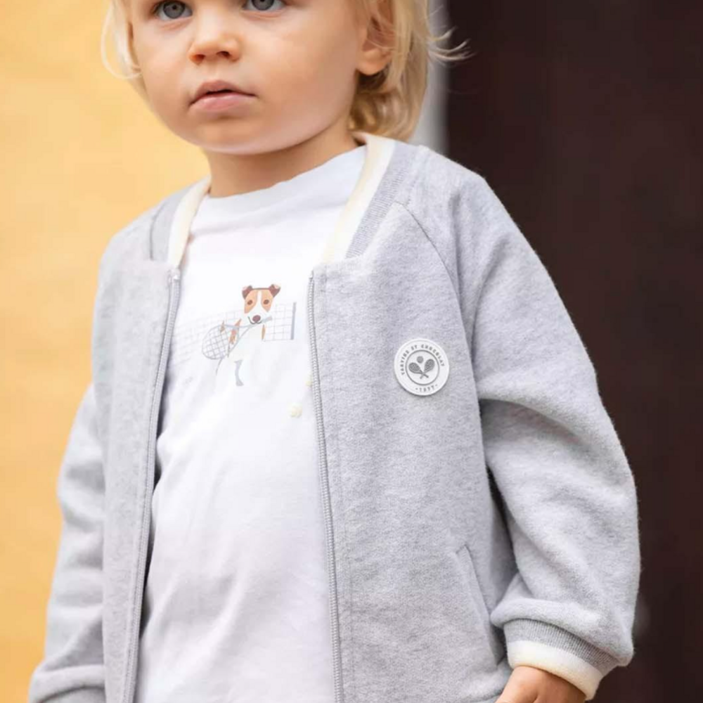 Sweater Jasje TC club lichtgrijs Grijs