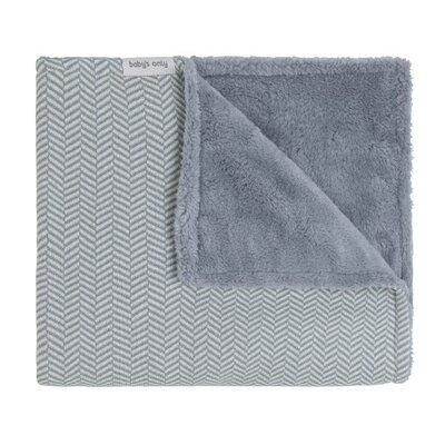 Wiegdeken teddy Dawn nordic blue/ecr