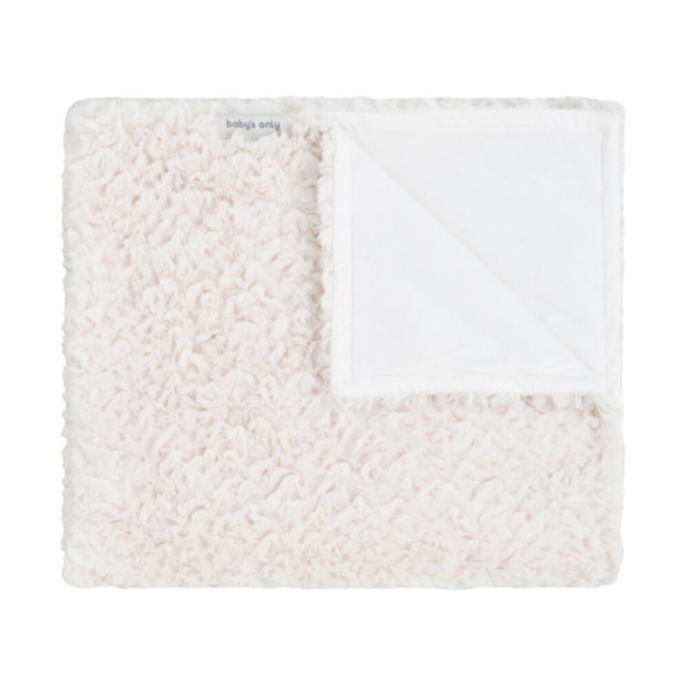 Wiegdeken Snow wolwit
