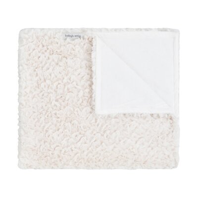 Wiegdeken Snow wolwit