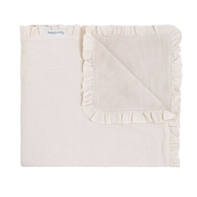 Wiegdeken teddy Calm warm linen