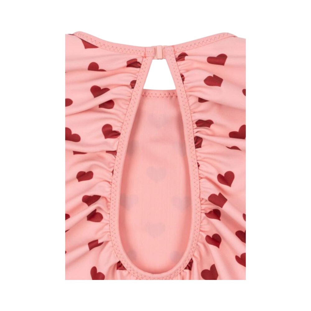 Manuca zwempak lange mouwen Amour pink