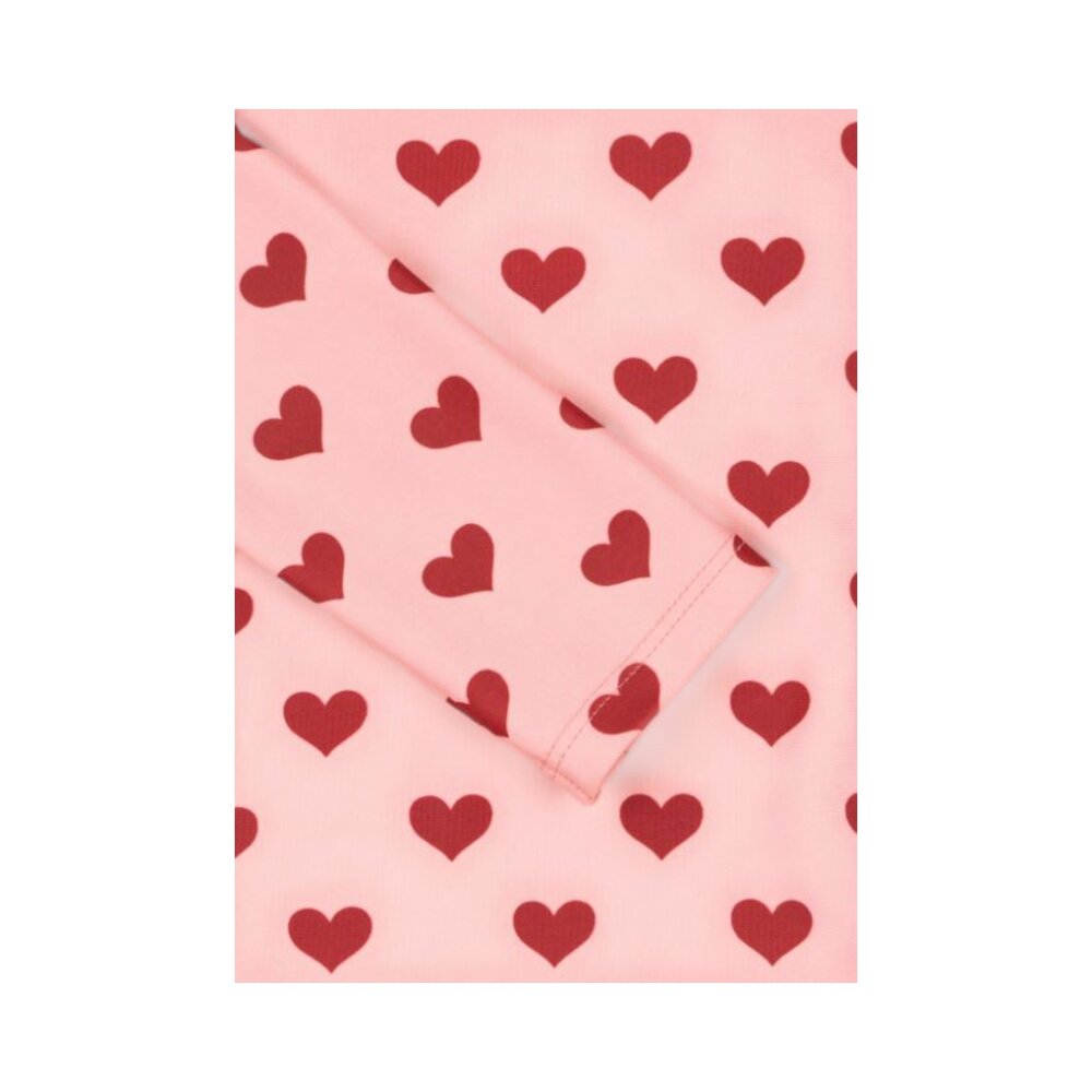 Manuca zwempak lange mouwen Amour pink