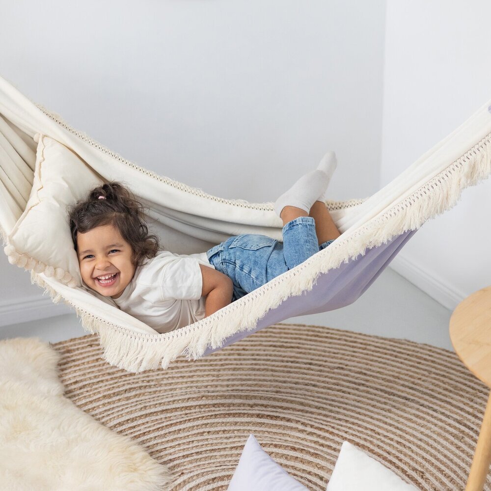 Luxe hangmat Lila