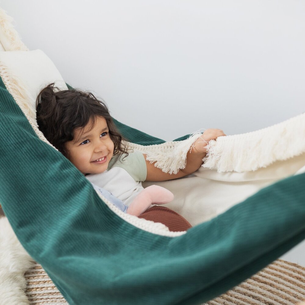 Luxe hangmat Emerand frill