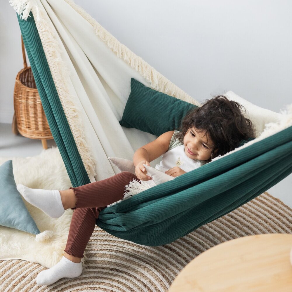 Luxe hangmat Emerand frill