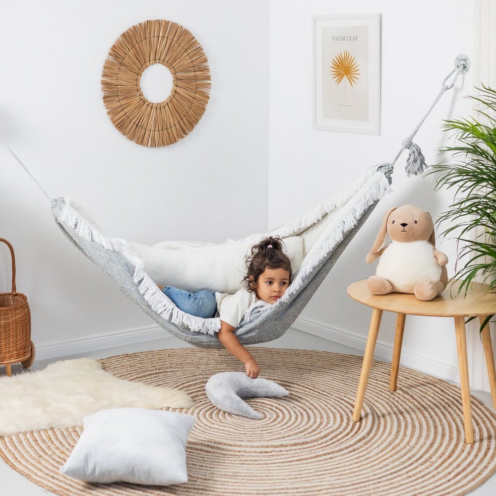 Luxe hangmat Grey nap