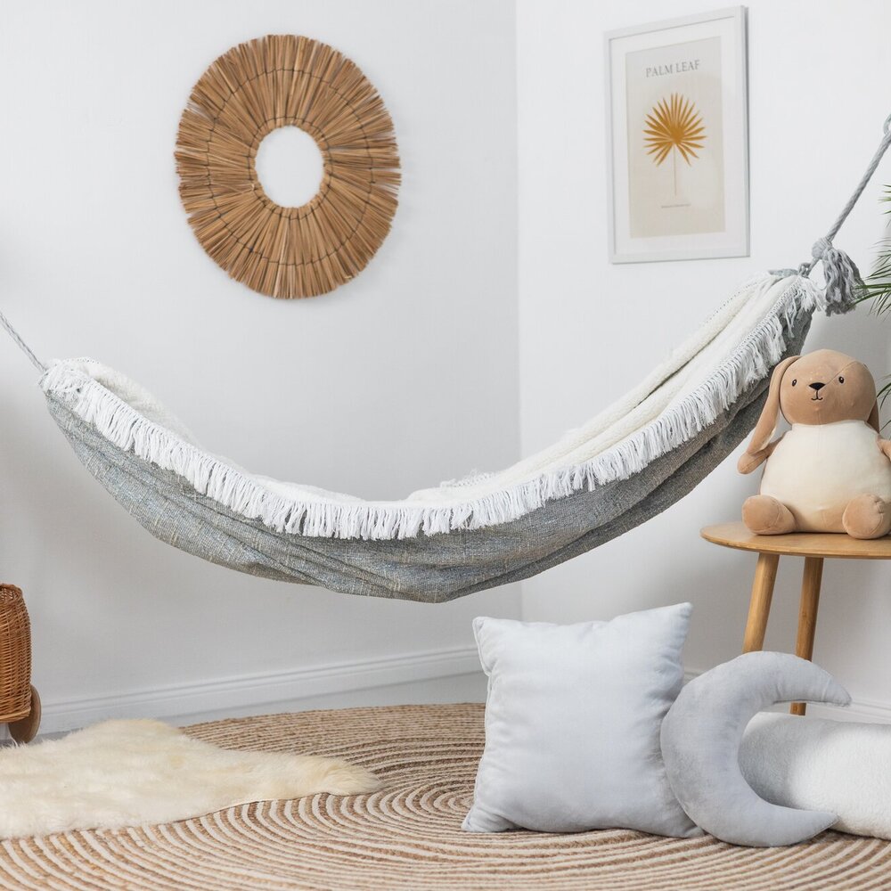 Luxe hangmat Grey nap