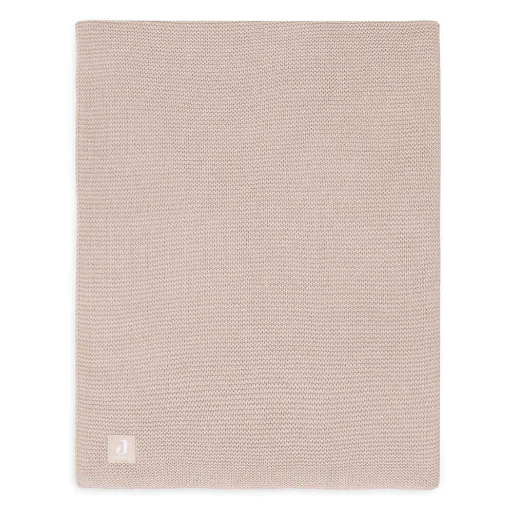 Deken Wieg 75x100cm Basic Knit Wild rose