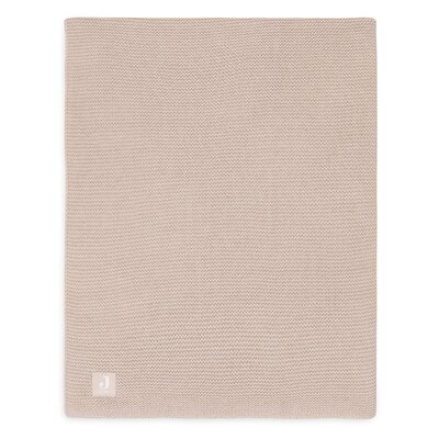 Deken Wieg 75x100cm Basic Knit Wild rose