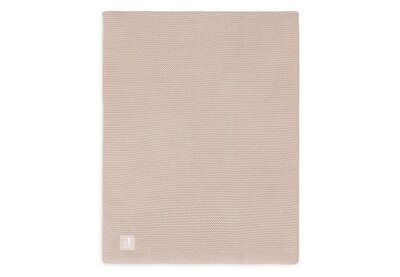 Deken Wieg 75x100cm Basic Knit Wild rose