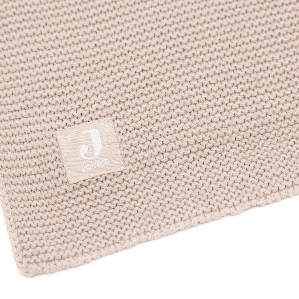Deken Wieg 75x100cm Basic Knit Wild rose