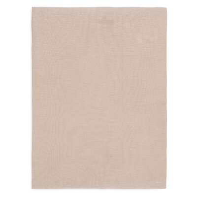 Deken Wieg 75x100cm Basic Knit Wild rose