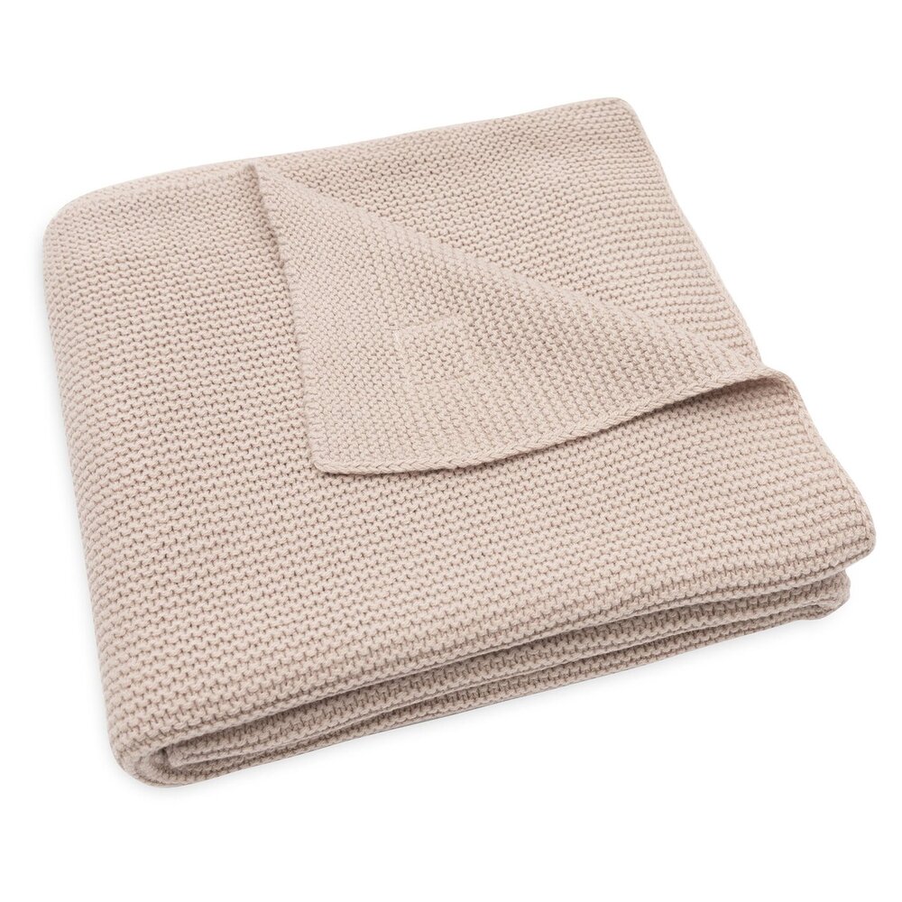 Deken Wieg 75x100cm Basic Knit Wild rose