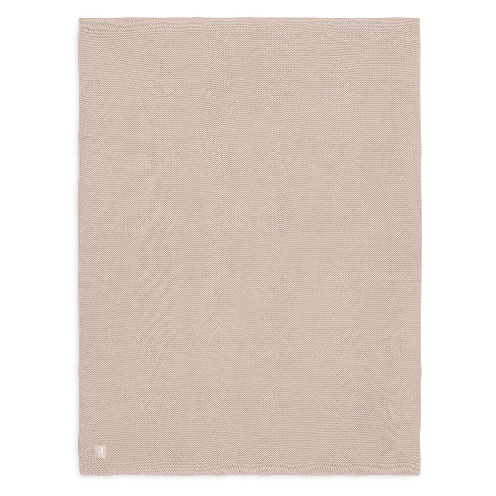 Deken Wieg 75x100cm Basic Knit Wild rose