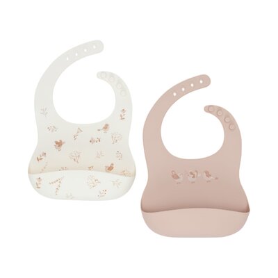 Slab Siliconen 2-pack Lovely Birds