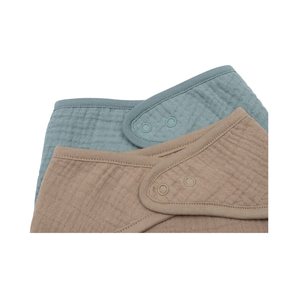 Slab Bandana Hydrofiel (2pack) Sea Green/Biscuit