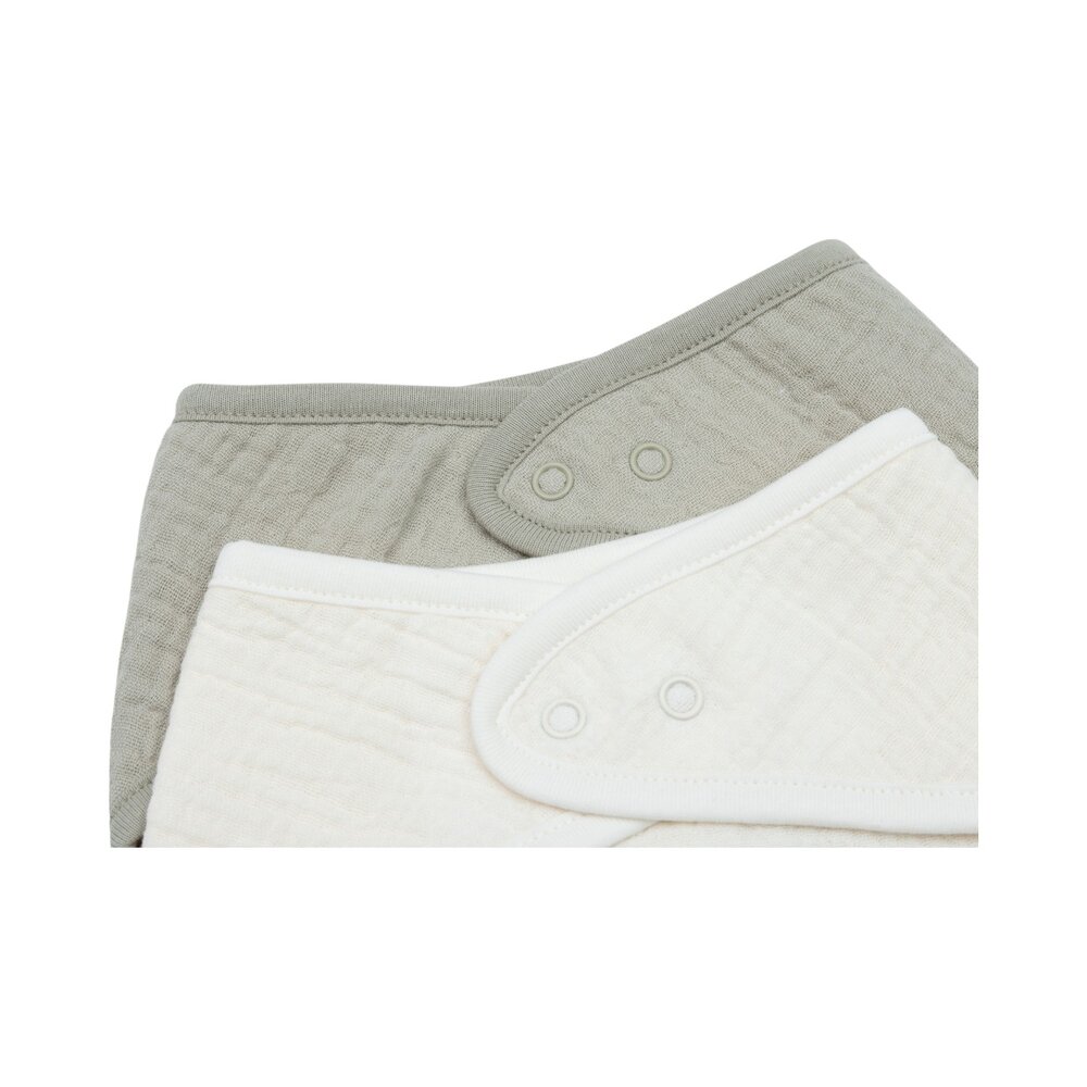 Slab Bandana Hydrofiel (2pack) Olive Green/Oat