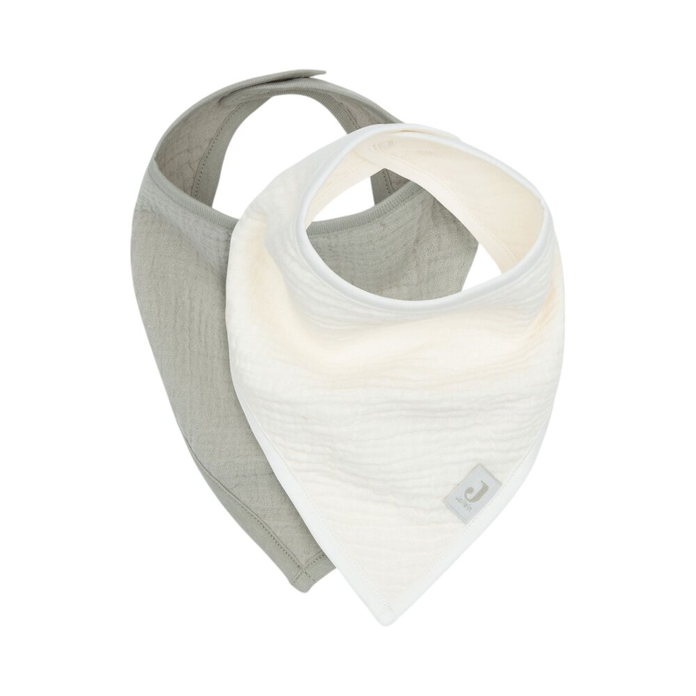 Slab Bandana Hydrofiel (2pack) Olive Green/Oat