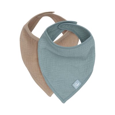 Slab Bandana Hydrofiel (2pack) Sea Green/Biscuit