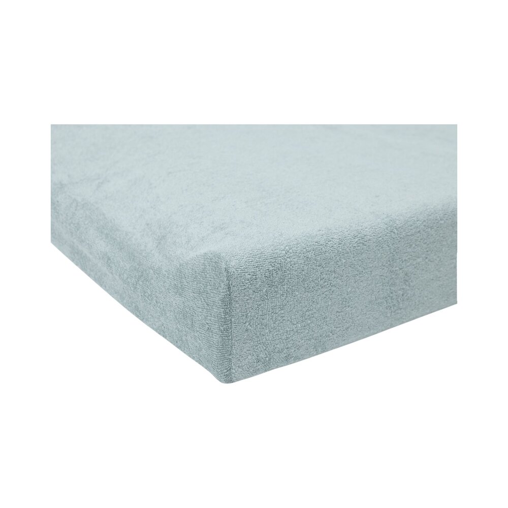 Aankleedkussenhoes Badstof 50x70cm (2pack) Sea Green/Biscuit