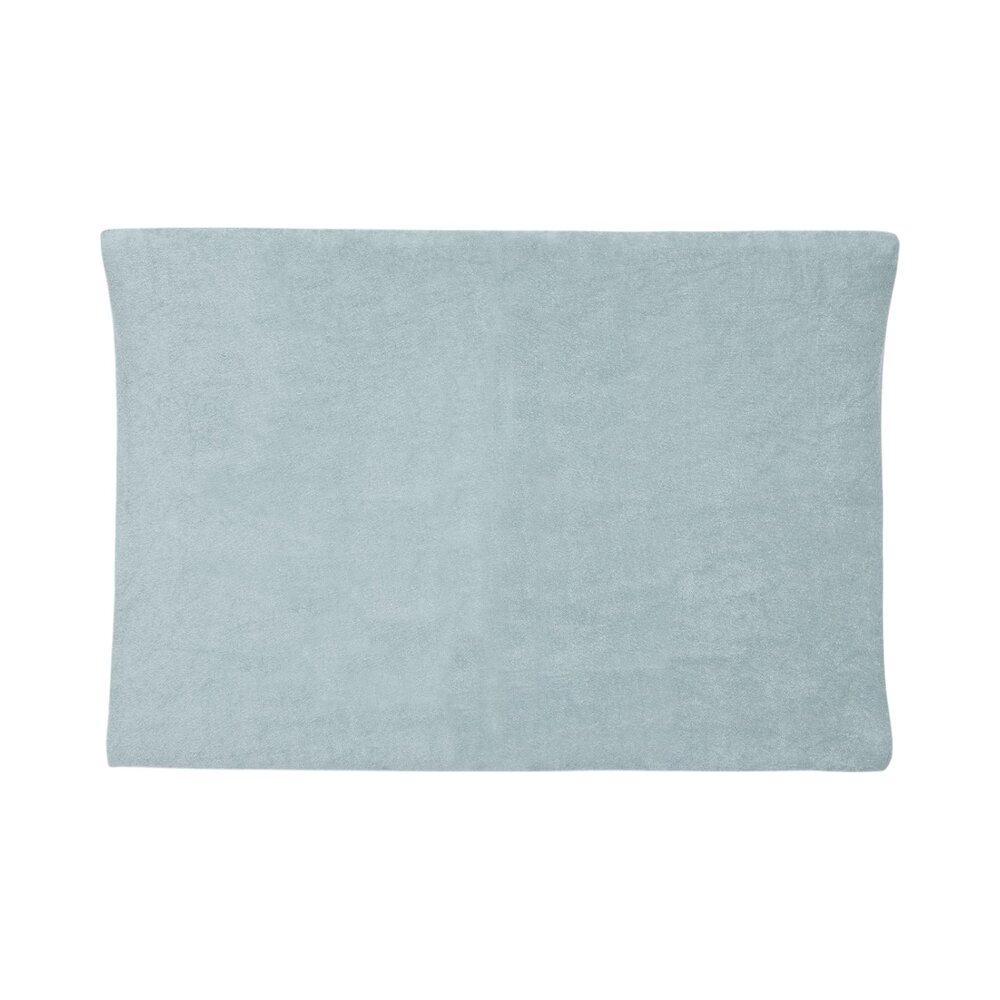 Aankleedkussenhoes Badstof 50x70cm (2pack) Sea Green/Biscuit