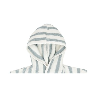 Badjas Stripe Terry Sea Green