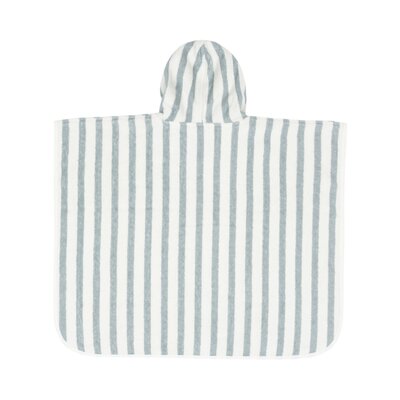 Badponcho Stripe Terry Sea Green