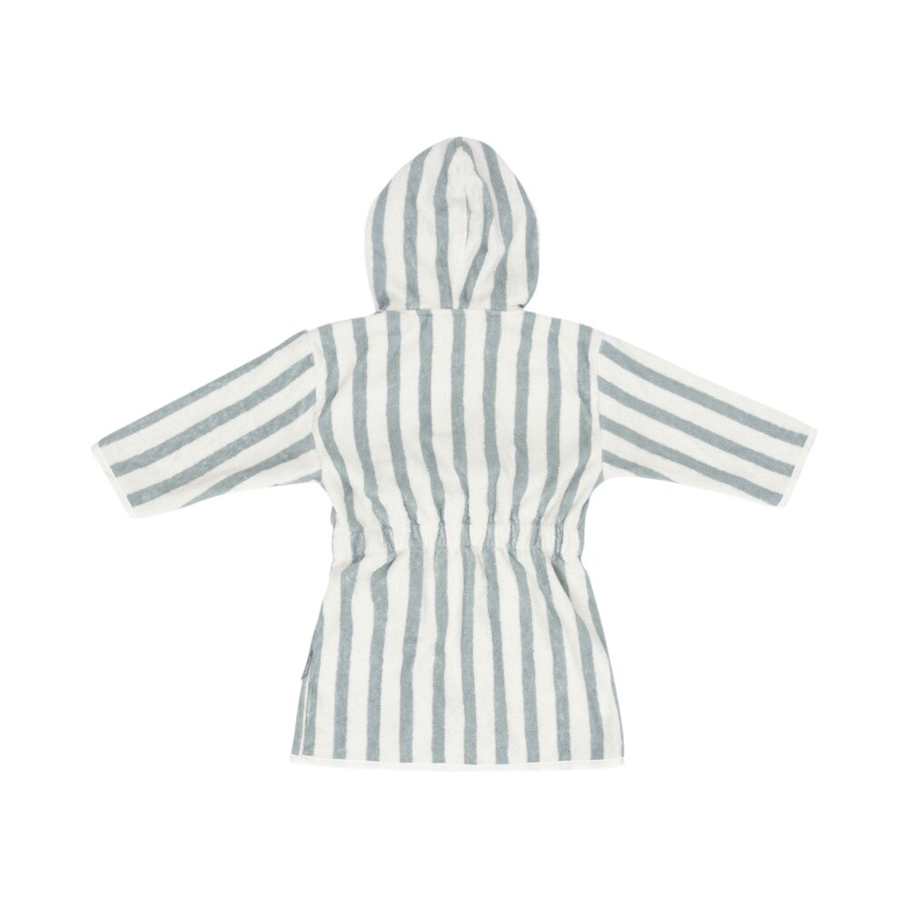 Badjas Stripe Terry Sea Green
