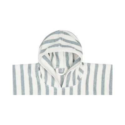 Badponcho Stripe Terry Sea Green