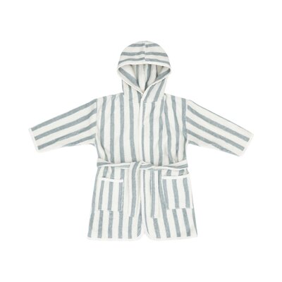 Badjas Stripe Terry Sea Green