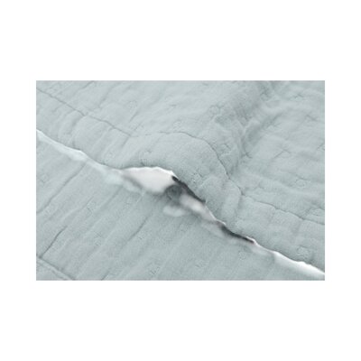 Deken Hydrofiel 75x100cm Jacquard GOTS Sea Green