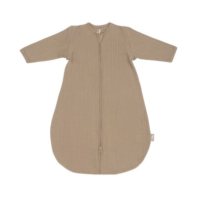 Slaapzak Newborn Zomer Afritsbare Mouw Rond 60cm Ajour Biscuit