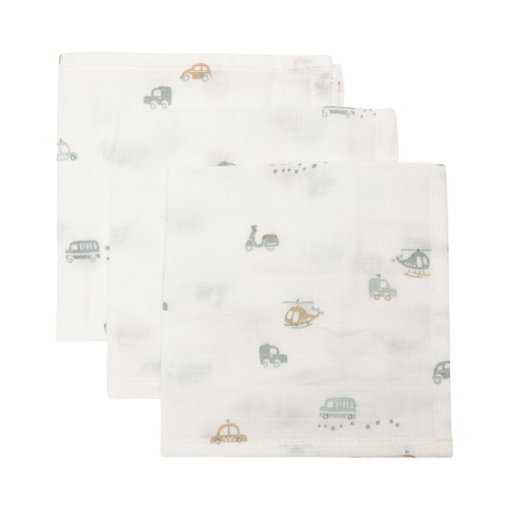 Hydrofiel Monddoekje 31x31cm (3pack) On The Go