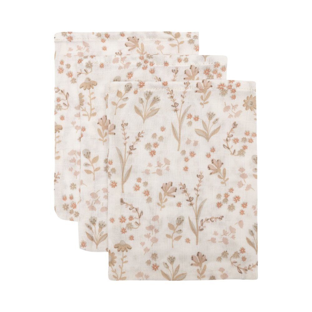 Hydrofiel Washandje 15x20cm (3pack) Bloomy