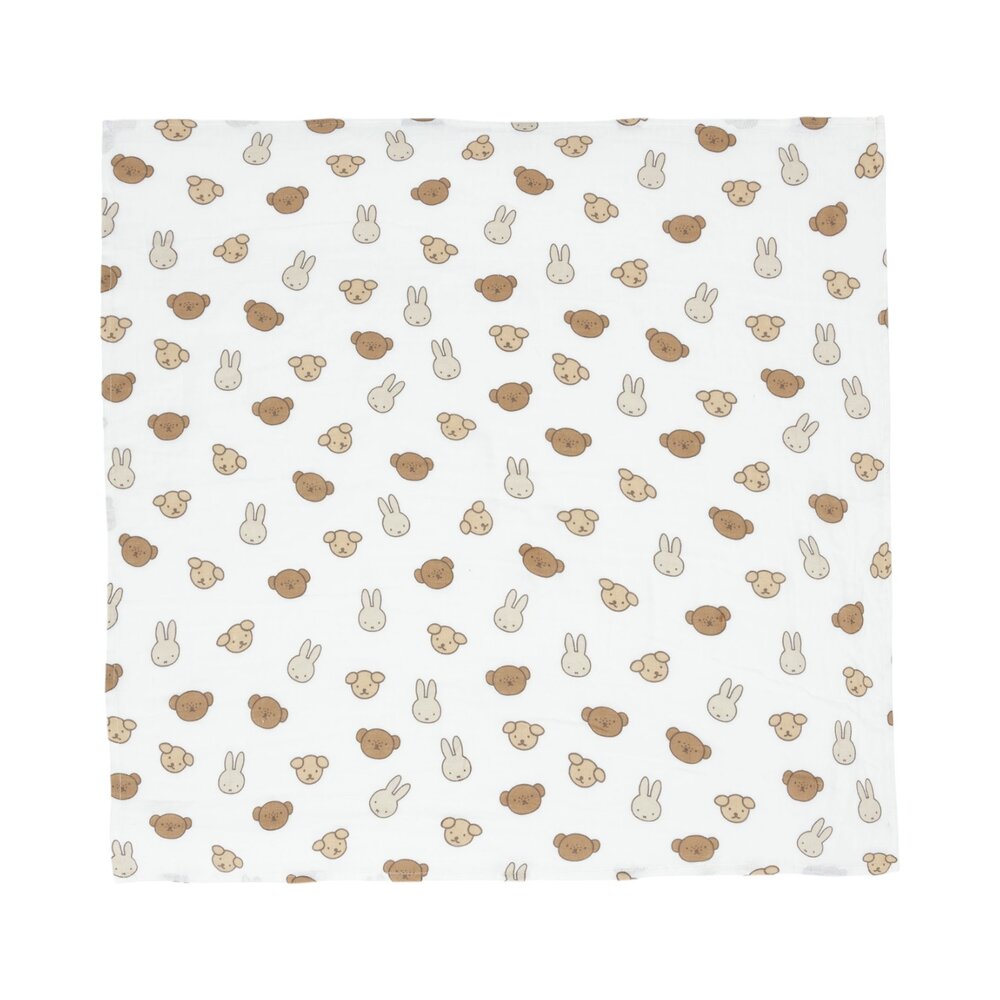 Hydrofiele Doek Small 70x70cm (3pack) Miffy and Friends