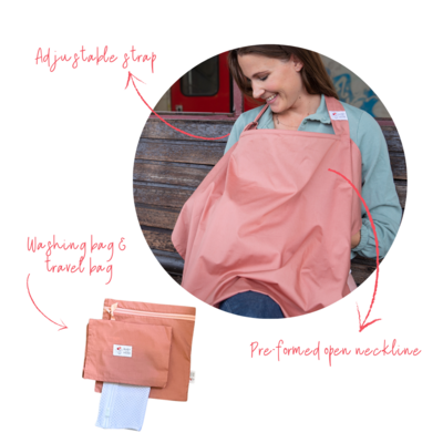 Borstvoedingsdoek Epic pink