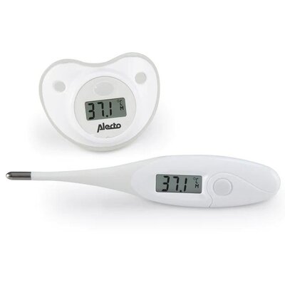 Thermometer set 2 pieces - BC-04 Wit