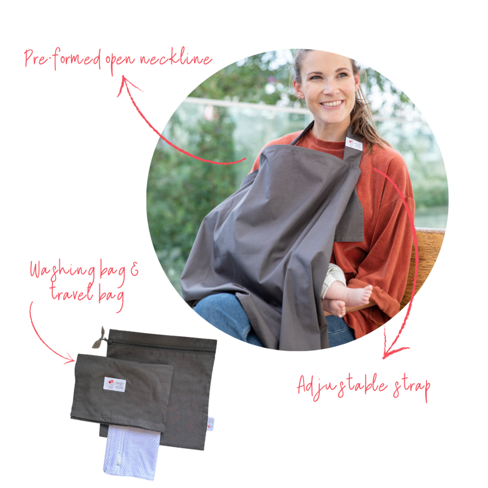 Borstvoedingsdoek Epic Grey