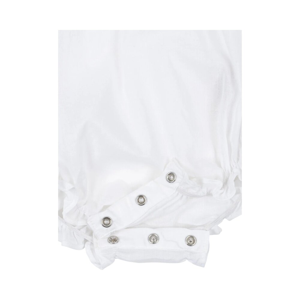 Orchid romper Gots Optic white