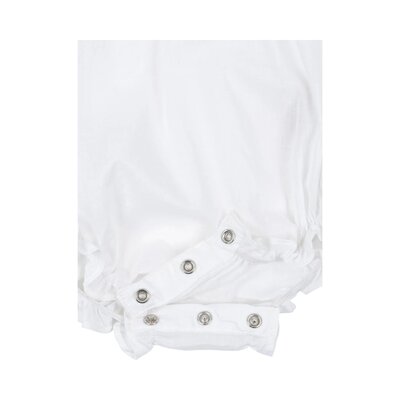 Orchid romper Gots Optic white
