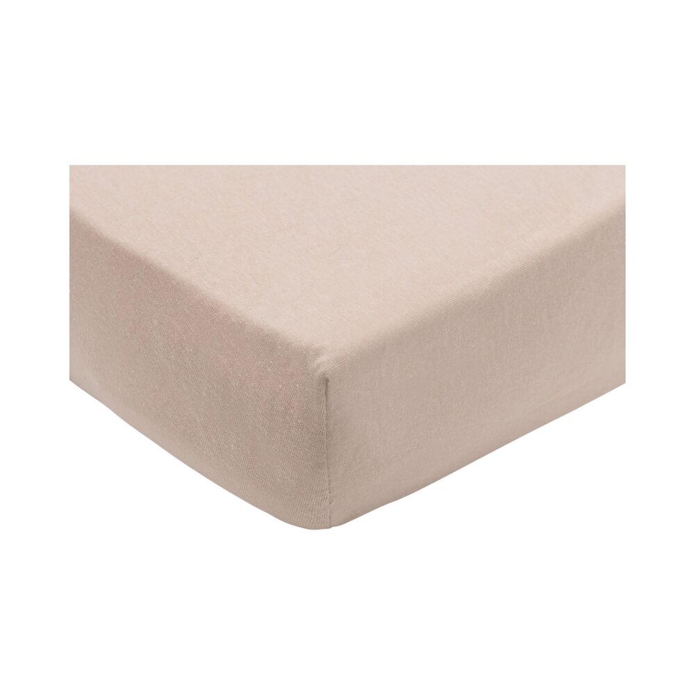 Hoeslaken Jersey 40/50x80/90cm (2pack) Wild Rose/Biscuit