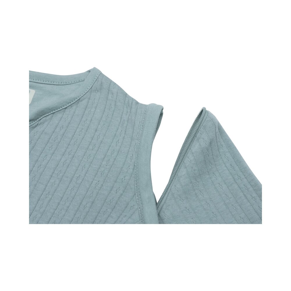 Slaapzak Zomer met Afritsbare Mouw Rond 70cm Ajour Sea Green