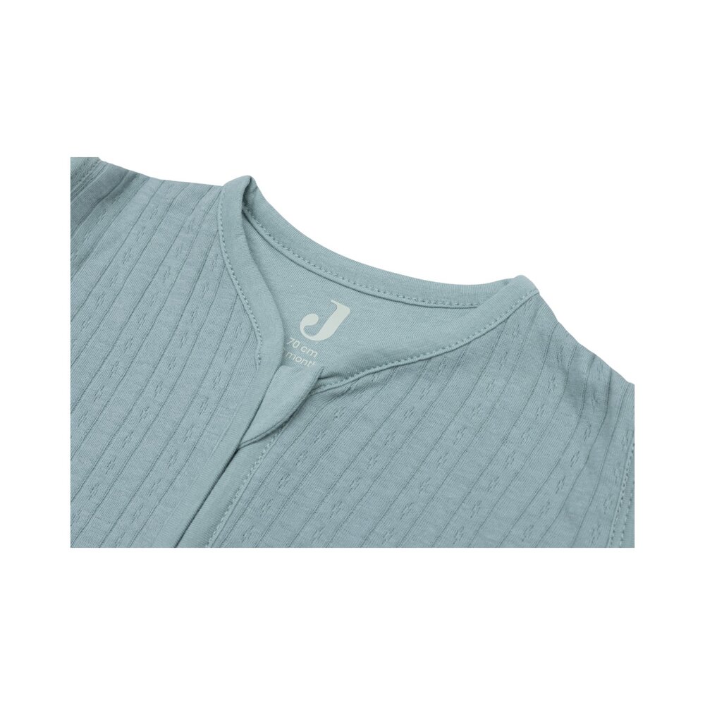 Slaapzak Zomer met Afritsbare Mouw Rond 70cm Ajour Sea Green