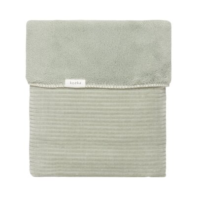 Wiegdeken teddy Vik Shadow green