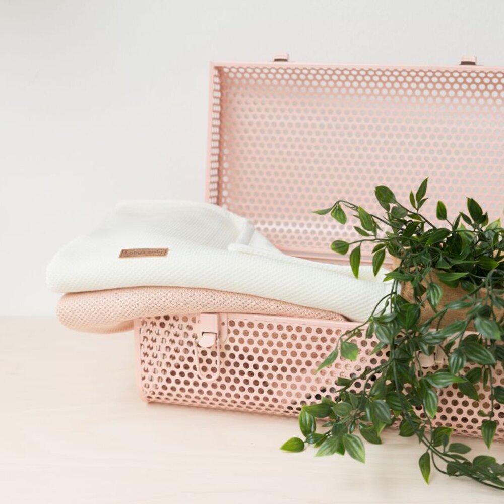 Ledikantdeken Soft Classic Wolwit