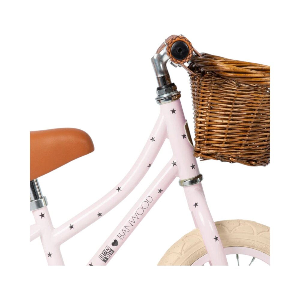 Balance Bike loopfiets First Go Bonton Pink