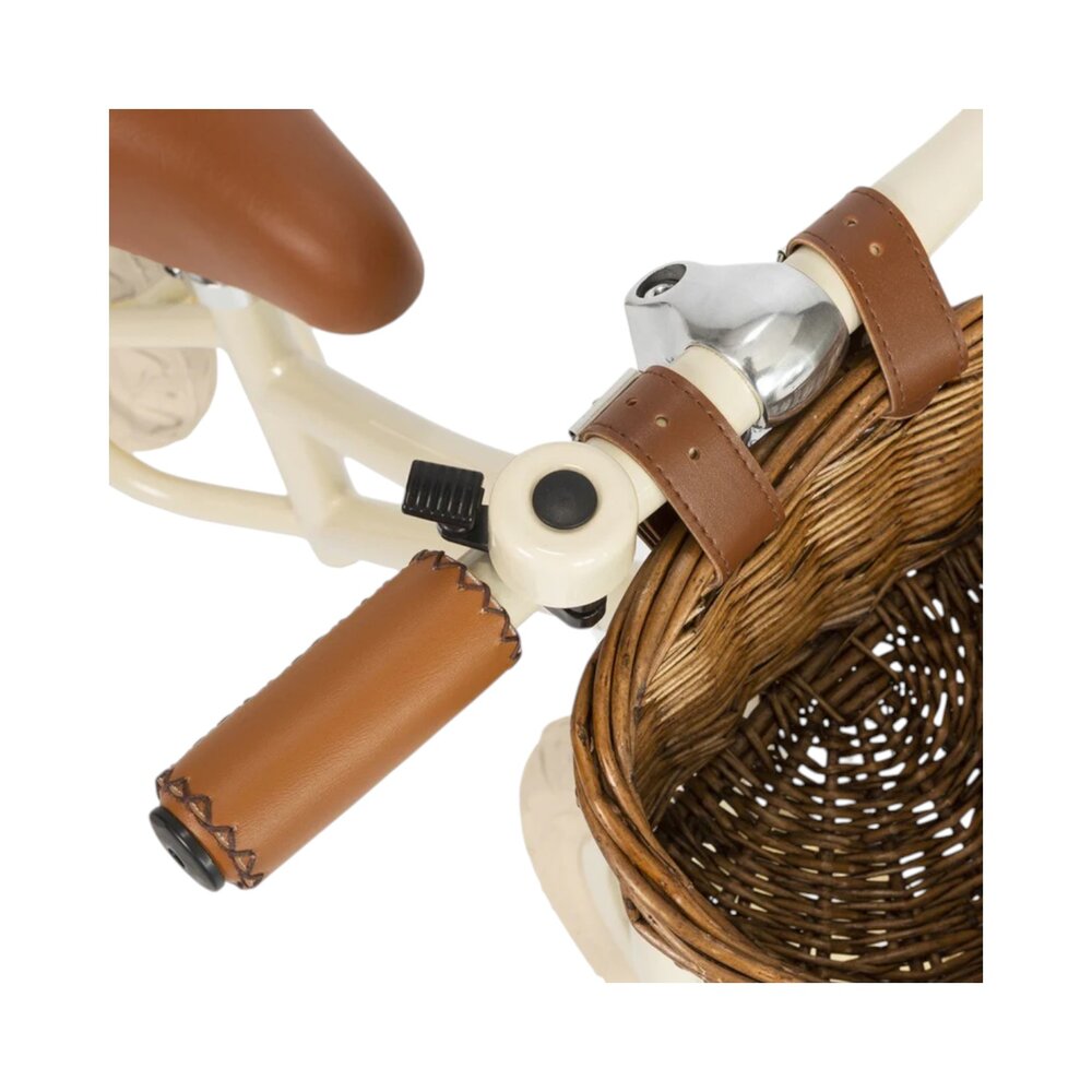 Balance Bike loopfiets First Go Cream