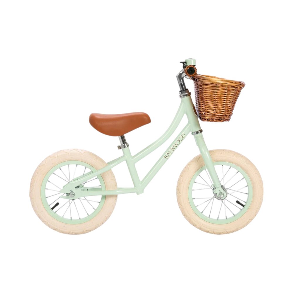 Balance Bike loopfiets First Go Pale Mint